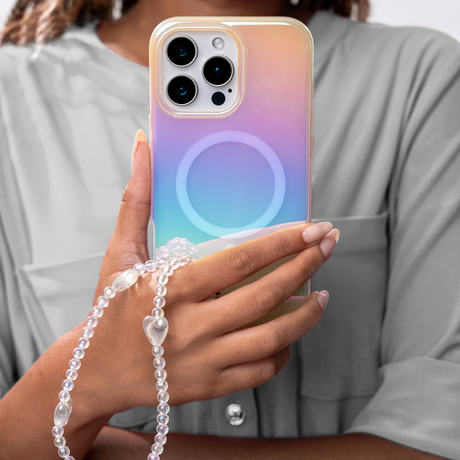 VELVET CAVIAR - Phone Charm Wristlet - Holo Heart