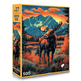 Final Piece Puzzles - No. 27 - Mountain Moose - 500 Piece