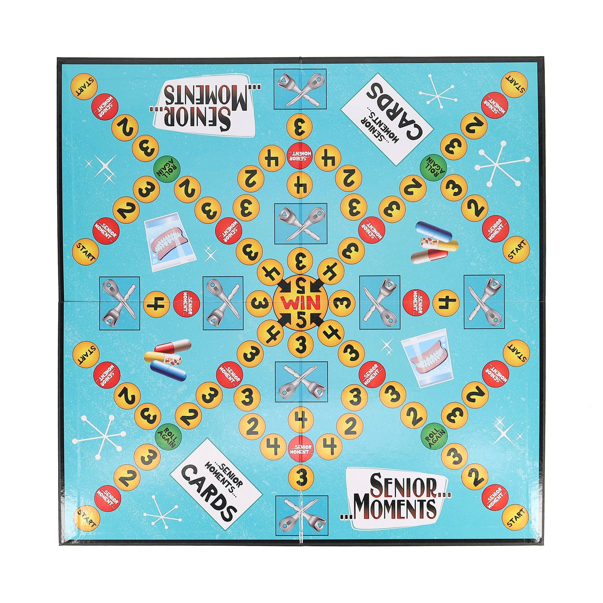 Wood Expressions - Senior Moments Board Game for the Whole Family