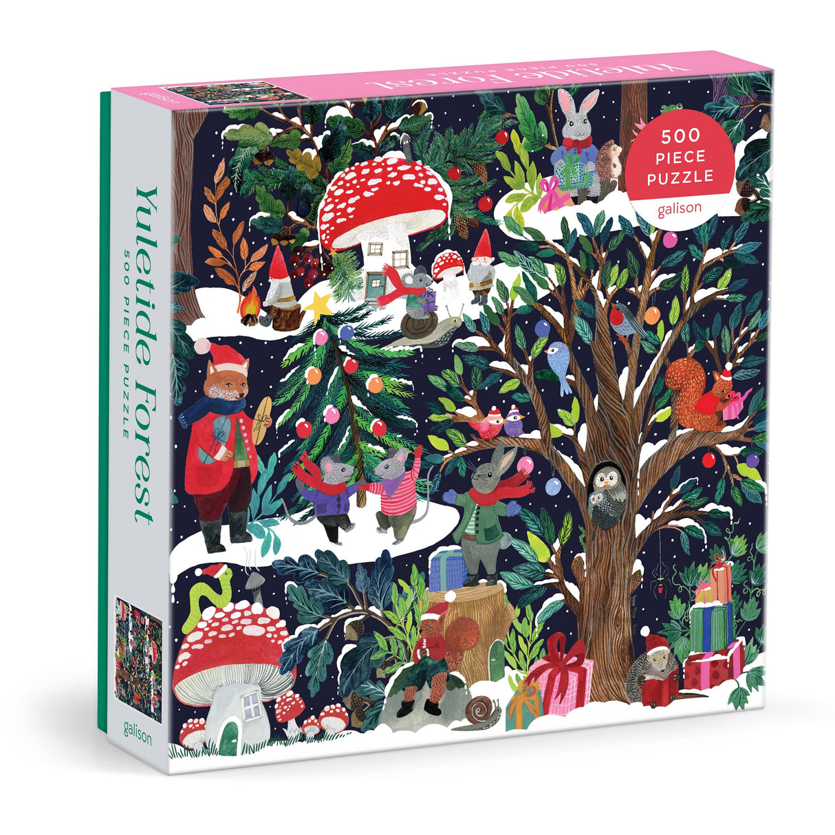 Chronicle Books - Yuletide Forest 500 Piece Puzzle