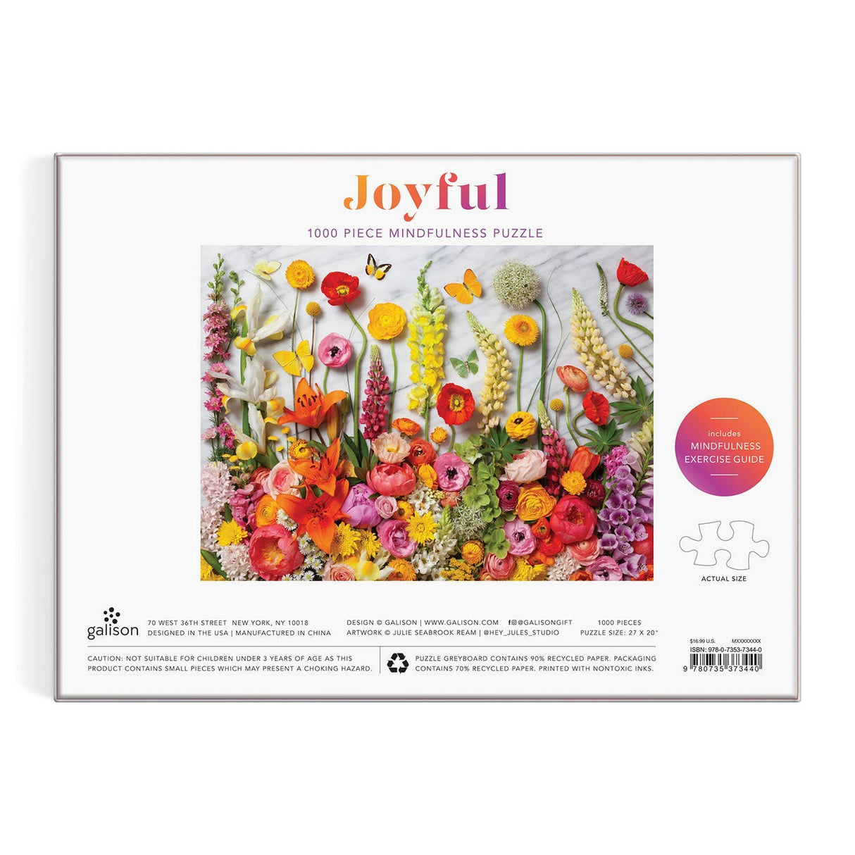Galison - Joyful 1000 Piece Puzzle