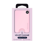 VELVET CAVIAR - Magnetic Phone Wallet-  Strawberry Milk