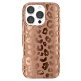 Velvet Caviar - MagSafe Case for Apple iPhone 16 Pro - Bronze Chrome Leopard
