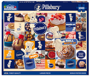 White Mountain Puzzles - Pillsbury - 1000 Piece Jigsaw Puzzle