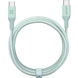 Anker - Bio-braided Usb C To Usb C Cable 10ft - Green