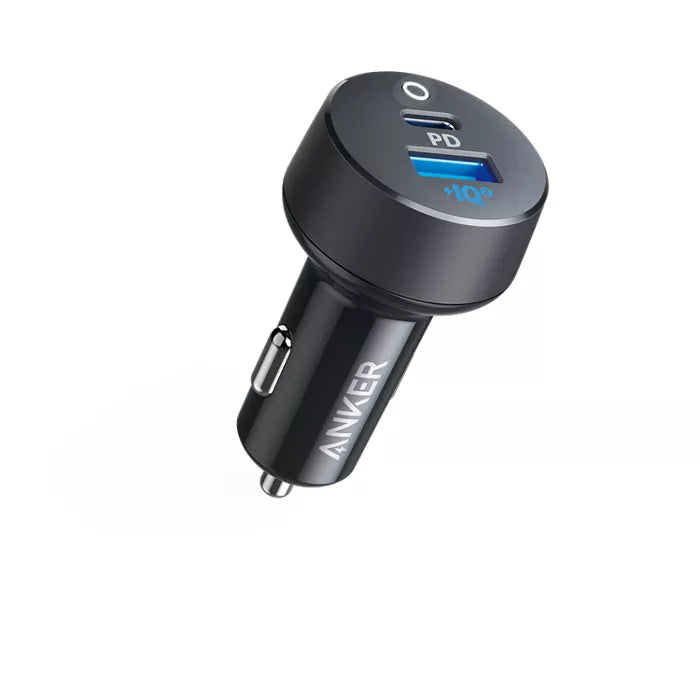 Anker - Powerdrive Pd 2 Port Usb C Car Charger 35w - Black