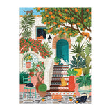 Galison - Mediterranean Cats 1000 Piece Puzzle