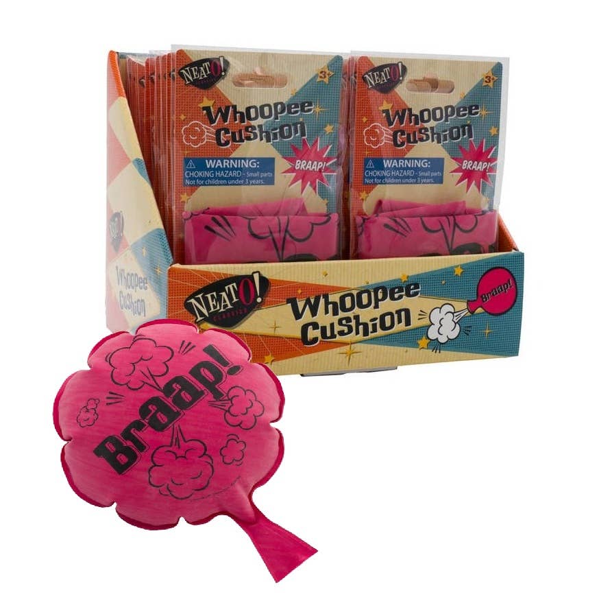 Toysmith - Neato! Whoopee Cushion- Gag gift, Retro Classic, vintage toy
