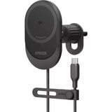 Anker - Qi2 15w Sliding Vent Car Mount Charger With 25w Car Charger - Black