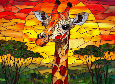 Final Piece Puzzles - No. 10 - Sunset Giraffe