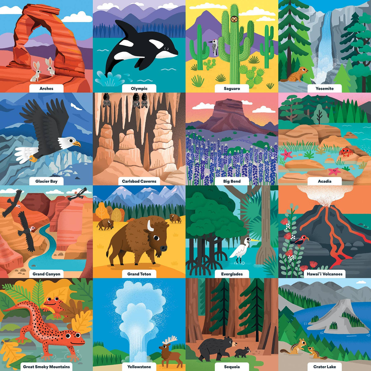 Mudpuppy - Little Park Ranger 500 Piece Family Puzzle