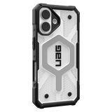 Urban Armor Gear (UAG) - Pathfinder Clear MagSafe Case for Apple iPhone 16 - Ice