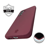 VELVET CAVIAR -  Samsung Galaxy S25 - Burgundy 1990 Phone Case