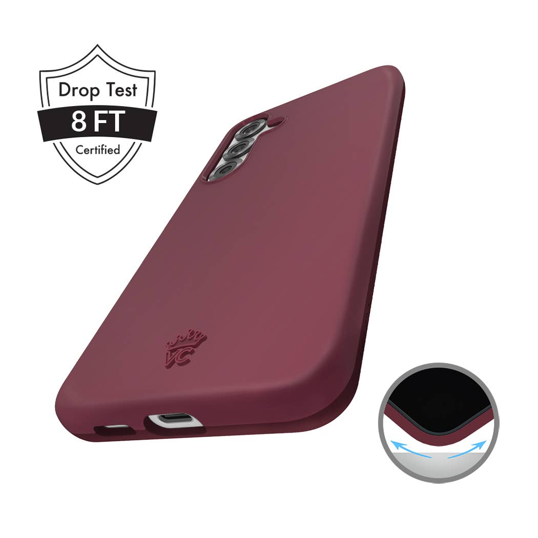 VELVET CAVIAR -  Samsung Galaxy S25 Plus - Burgundy 1990 Phone Case