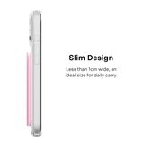 VELVET CAVIAR - Magnetic Phone Wallet-  Strawberry Milk