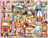 White Mountain Ice Cream - 1000 Piece Jigsaw Puzzle
