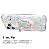 VELVET CAVIAR - Magnetic Phone Ring & Stand - Enchanted Floral