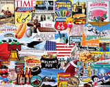 White Mountain Puzzles I Love America - 1000 Piece Jigsaw Puzzle