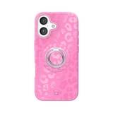 VELVET CAVIAR - IPhone 17 MagSafe Case + Mag Grip & Stand – Hot Pink Leopard