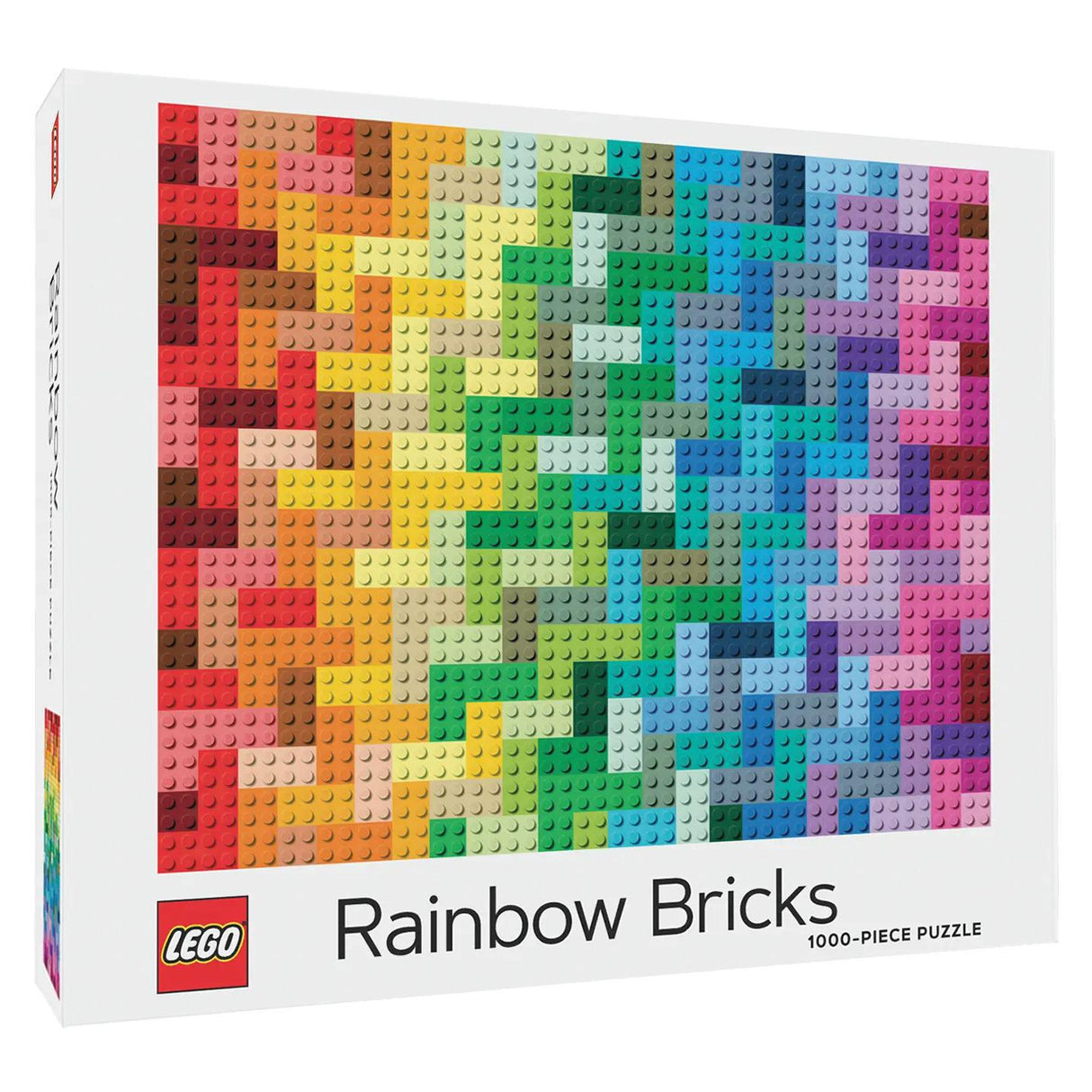 Lego Rainbow Bricks 1000 Piece Puzzle