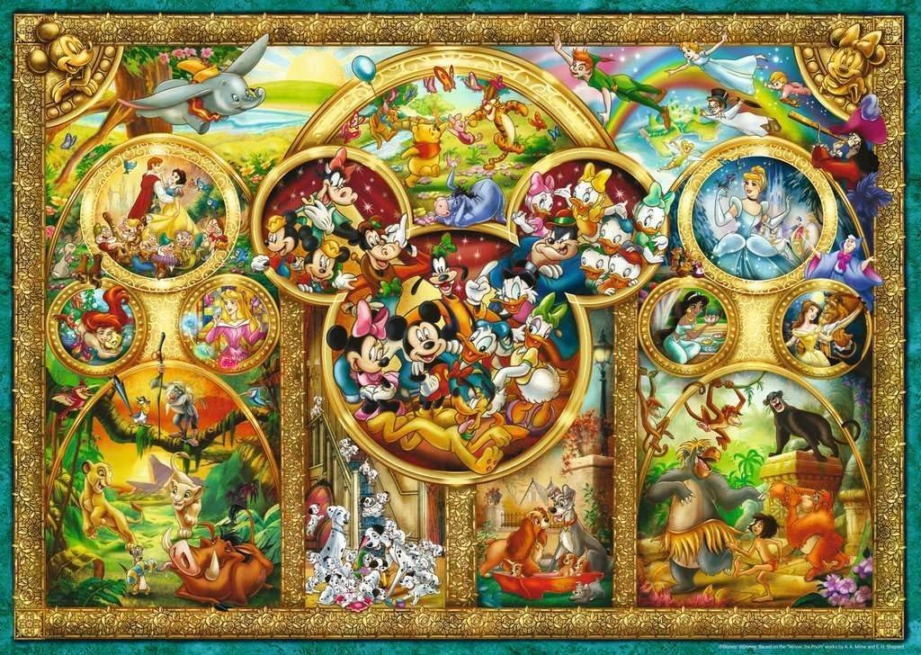 Ravensburger - The Best Disney Themes 1000 pc Puzzle