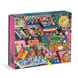Galison - Novel Neighborhood 1000 Piece Foil Puzzle
