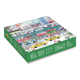 Galison - Michael Storrings New York City Subway 500 Piece Puzzle