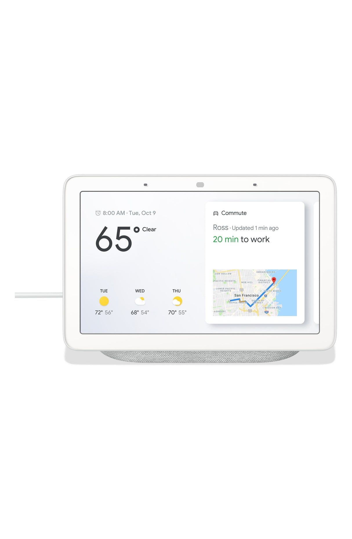 Google Nest Hub - Chalk