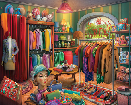 White Mountain Thrift Store - 1000 Piece Jigsaw Puzzle