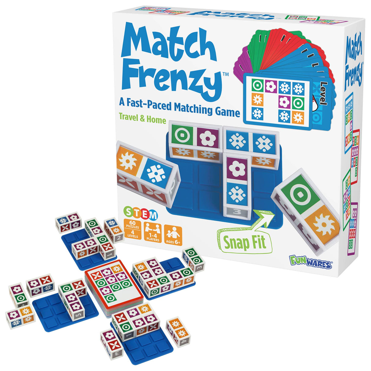 Match Frenzy Kids Games for Travel - Perfect for Games Night