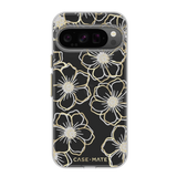 Case-Mate - Floral Gems Case for Google Pixel 9 / Pixel 9 Pro - Gold
