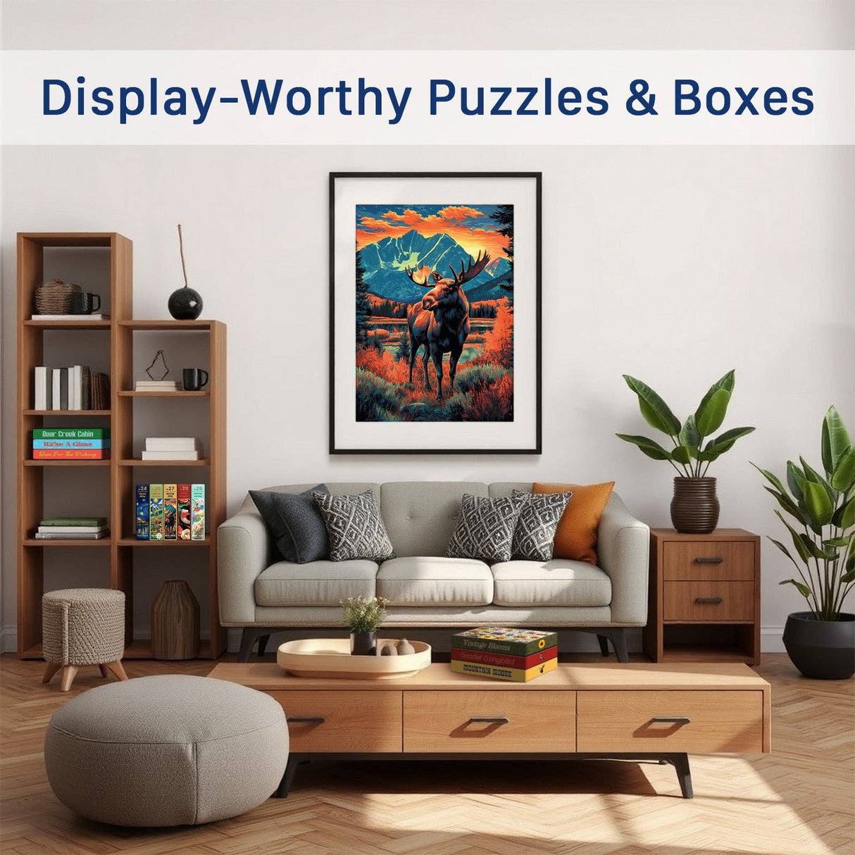 Final Piece Puzzles - No. 27 - Mountain Moose - 500 Piece