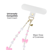 VELVET CAVIAR - 3pc Phone Accessory Gift Set - Strawbery Milk