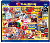 White Mountain Puzzles I Love Baking 1000 Piece Jigsaw Puzzle