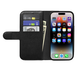 xBase iPhone 16 Pro Folio Exec Wallet Case MagSafe Compatible - Black