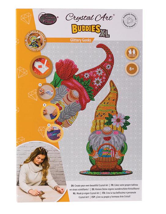 Crystal Art Deco Kit: Spring Gnomes (Set of 2)