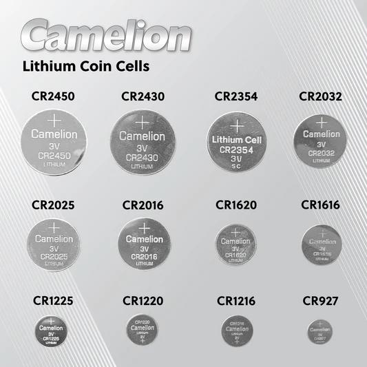 CAMELION CR2450 3V LITHIUM COIN CELL BATTERY