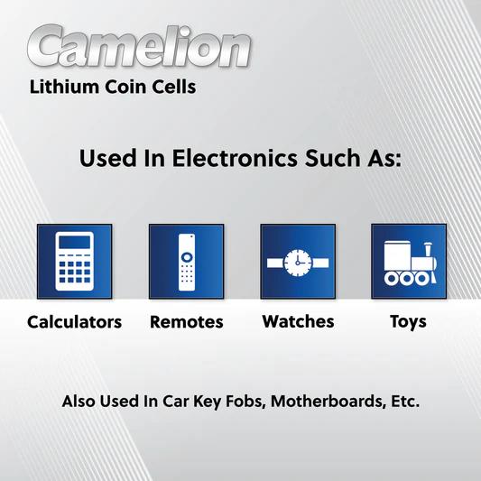 CAMELION CR2450 3V LITHIUM COIN CELL BATTERY