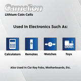 CAMELION CR2450 3V LITHIUM COIN CELL BATTERY