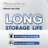 CAMELION CR2450 3V LITHIUM COIN CELL BATTERY