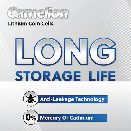 CAMELION CR2450 3V LITHIUM COIN CELL BATTERY
