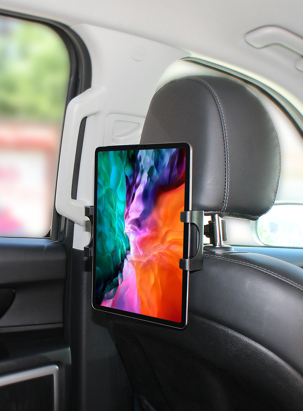 POWERPEAK PROMOUNT CAR HEADREST FOR TABLETS {5.25" TO 12" IN - image 3