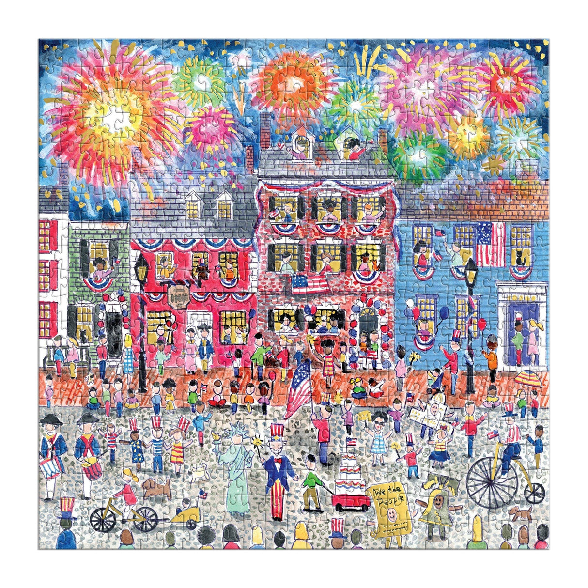 Galison - Michael Storrings Celebrate The USA 500 Piece Foil Puzzle