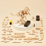 Kitsville - Dinosaur Robot DIY Kit - T-Rex, STEM Toy, Craft Kit
