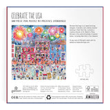 Galison - Michael Storrings Celebrate The USA 500 Piece Foil Puzzle