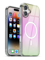 IPHONE 16 XBASE SPARKLELINE SERIES MAGSAFE COMPATIBLE CASE - IRIDESCENT - image 1