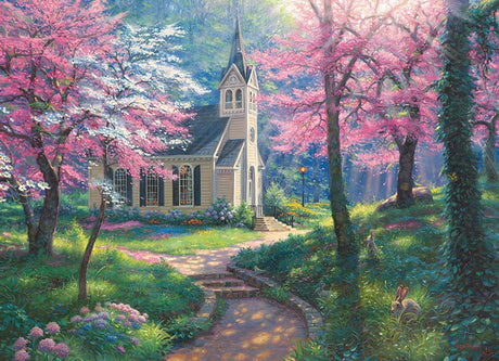 Cobble Hill 500 Piece Puzzle - Spring's Embrace