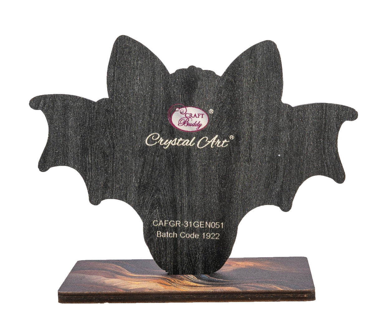 Crystal Art Bat Wildlife Buddies