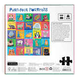 Mudpuppy - Purr-fect Portraits 500 Piece Family Puzzle