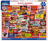 White Mountain Puzzles - Root Beers - 1000 Piece Jigsaw Puzzle